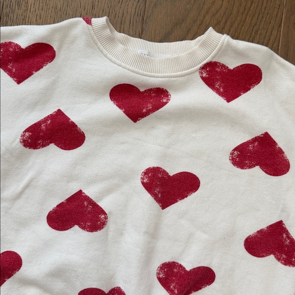 Heart Pattern Kids Jacket - Picture 2 of 2